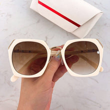 Load image into Gallery viewer, Oversize Irregular square reflective  Sunglasses