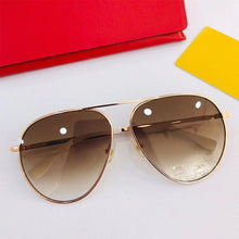 Load image into Gallery viewer, luxury brand classic aviation sunglasses