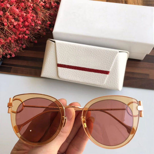 2019 Luxury Oval sunglasses women