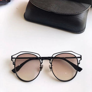 Retro Double frame Sunglasses Woman