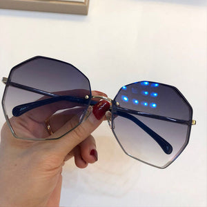 2019 New Luxury Sunglasses Women Driving Mirrors