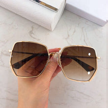 Load image into Gallery viewer, Irregular Metal frame Sunglasses Women